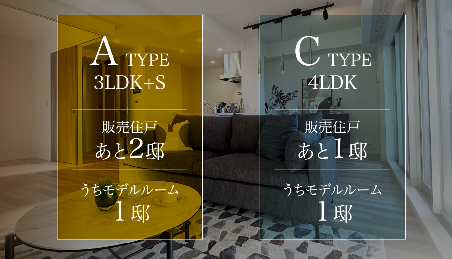 AタイプとCタイプ